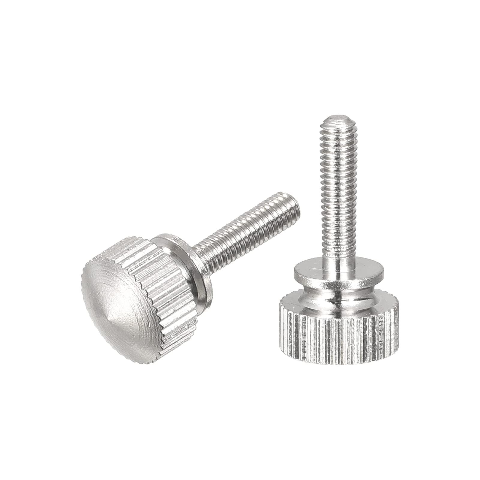 Knurled Thumb Screws, M3x12mm Brass Shoulder Bolts Grip Knobs Fasteners, Nickel Plated 2Pcs ornamental products