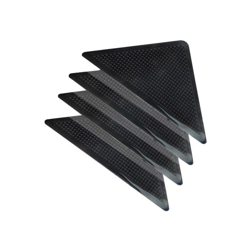 Grippers Non Slip Anti-Skid Washable Reusable Grips Pads, Keep Your Rug in Place & Make Corner Flat and Easily Peel Off (4)