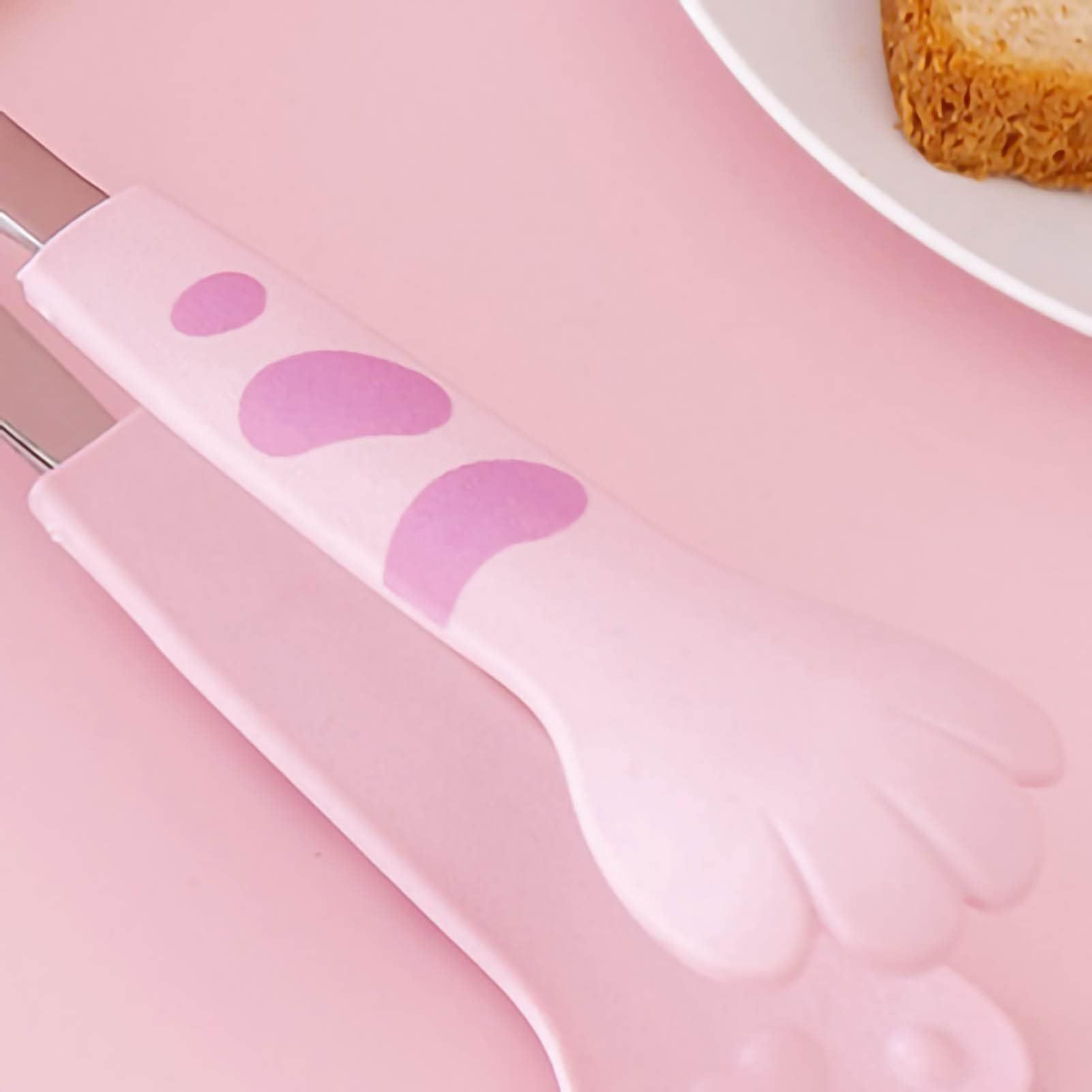 Kitchen Cooking Tong, Cat Tongs Cute Cat Paw Shape Tongs Stainless Steel Serving Tong Small Salad Tong Bread Tong Buffet Tongs