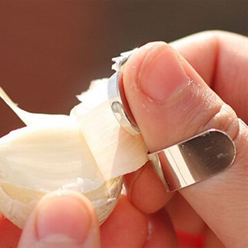 5 Piece Multi-Functional Garlic Peeler Stainless Steel Chestnut Peeler Ginger Garlic Peeling Tools Kitchen Gadgets