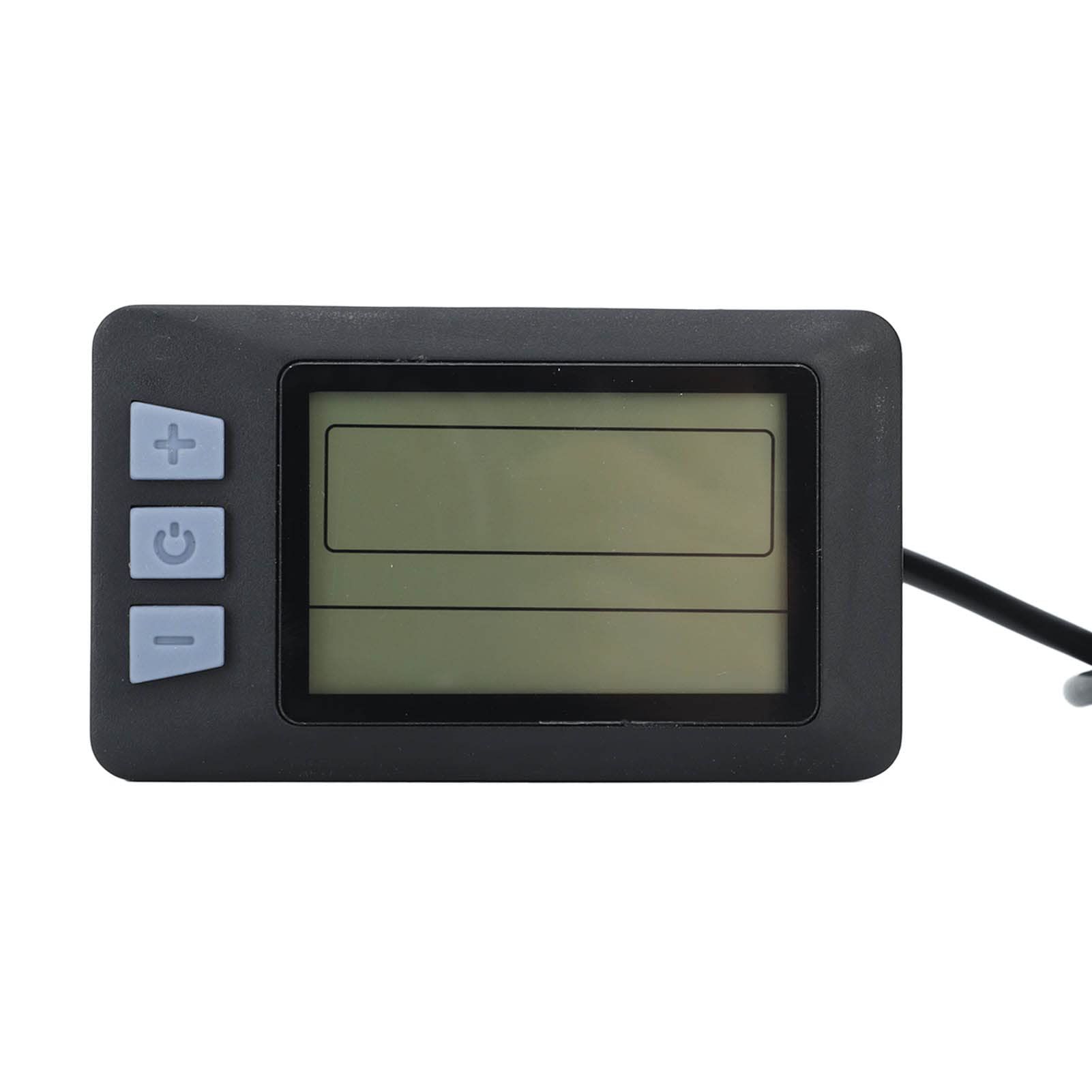 Electric Bike LCD Display, Multi Function Bicycle Speedometer Odometer Waterproof Bike Display Meter Control Panel