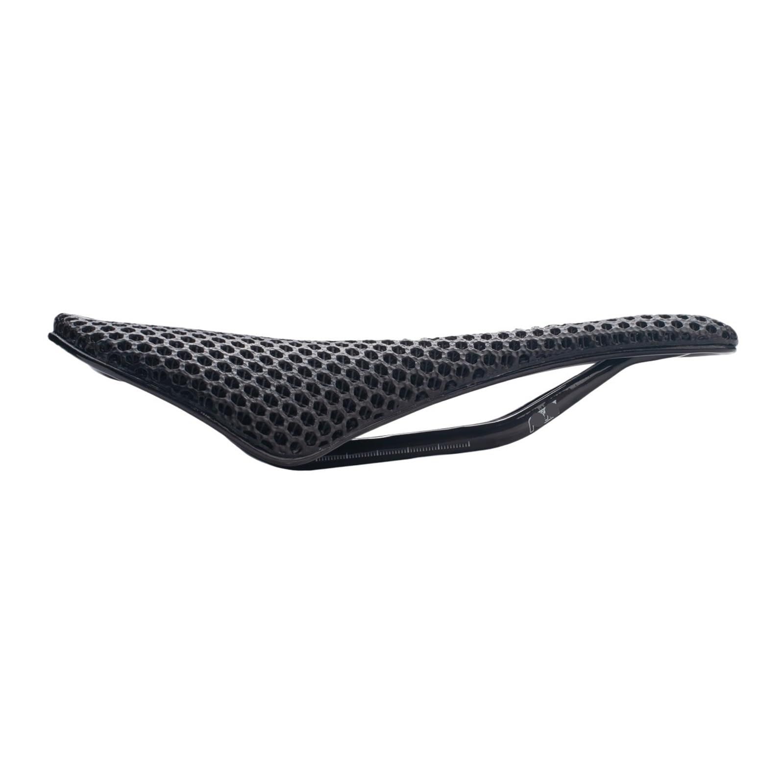 1 pcs Bicycle 3D Printed Saddle Comfortable Honeycomb Cycling Road Bike MTB Bike Seat Cushion black