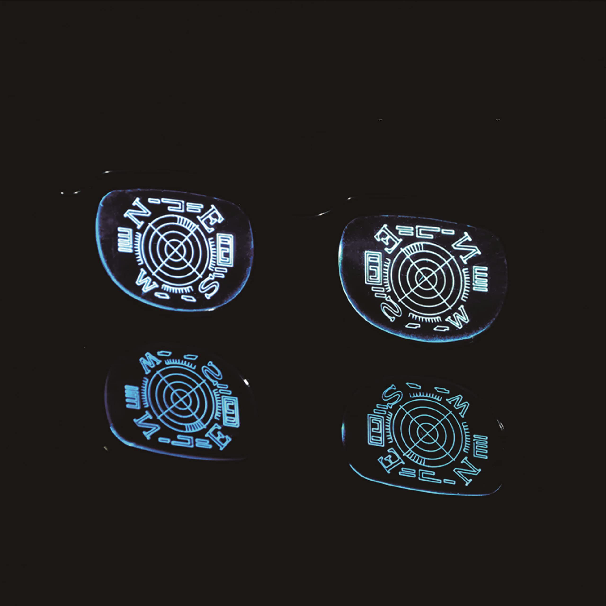 Japan Anime Manga LED Light up Glasses Eyewear Funny Toy Parody Costumes Cosplay Novelty Props Gag Gift