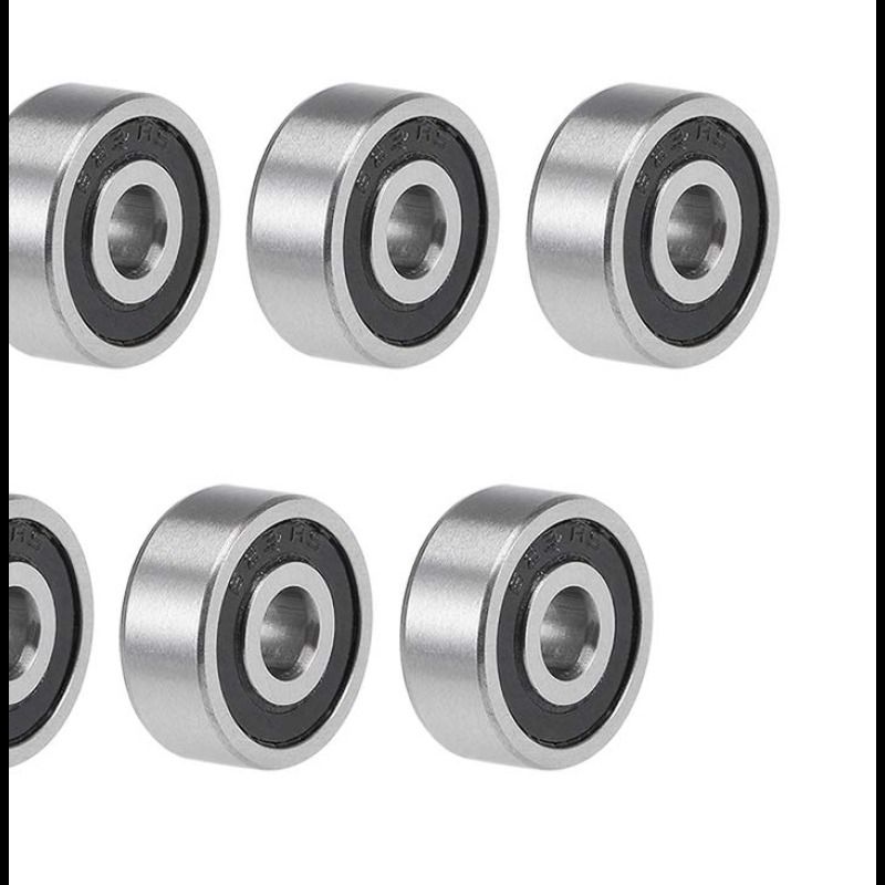 623-2RS Deep Groove Ball Bearings 3mm x 10mm x 4mm Double Sealed Chrome Steel P6(ABEC3) 10pcs high load capacity, wear resistance