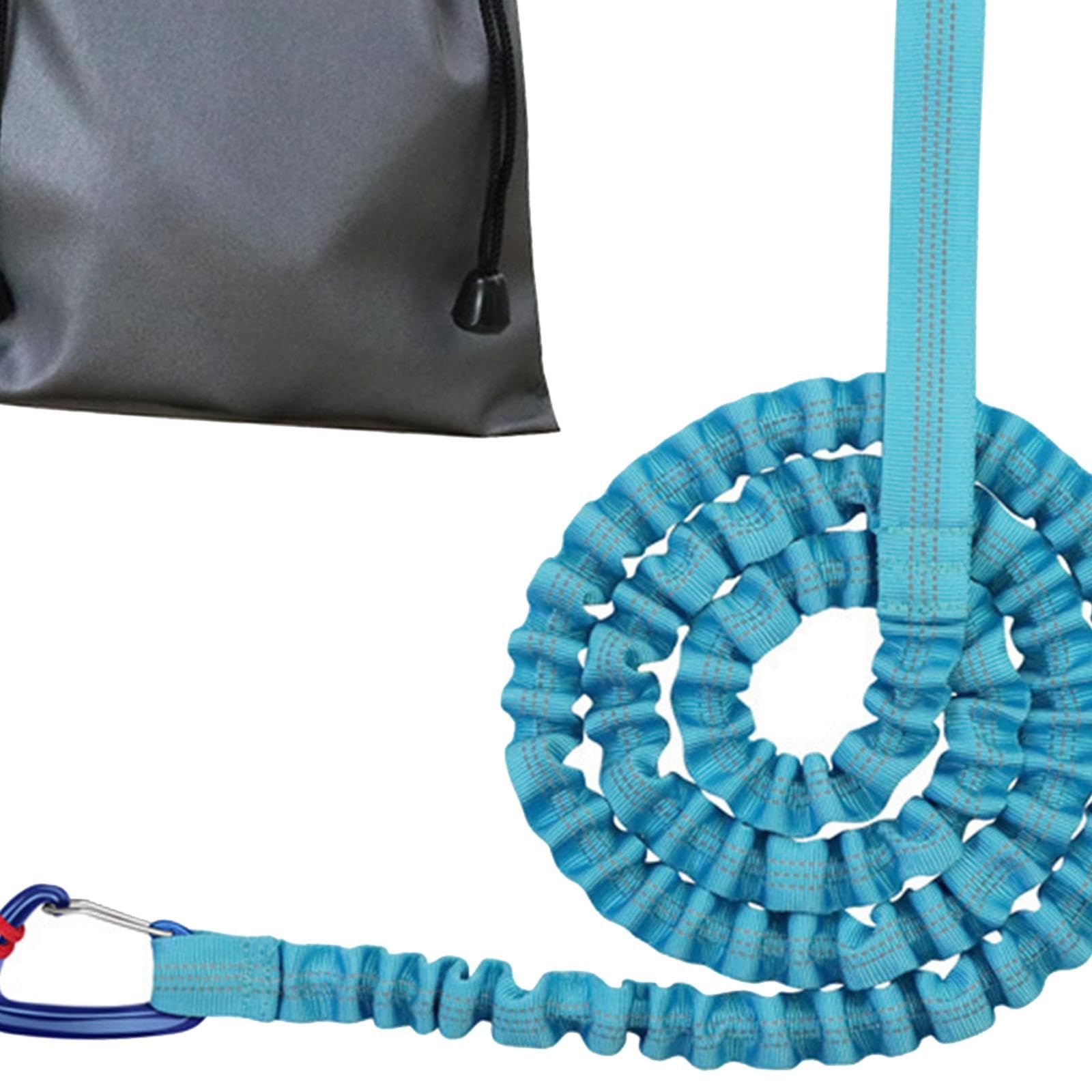 Bicycle Tow Rope Belt Strap, Bike Towing Strap Parent-Child Pull Traction Bungee Cord Portable Outdoor MTB Elastic for Adult Kids
