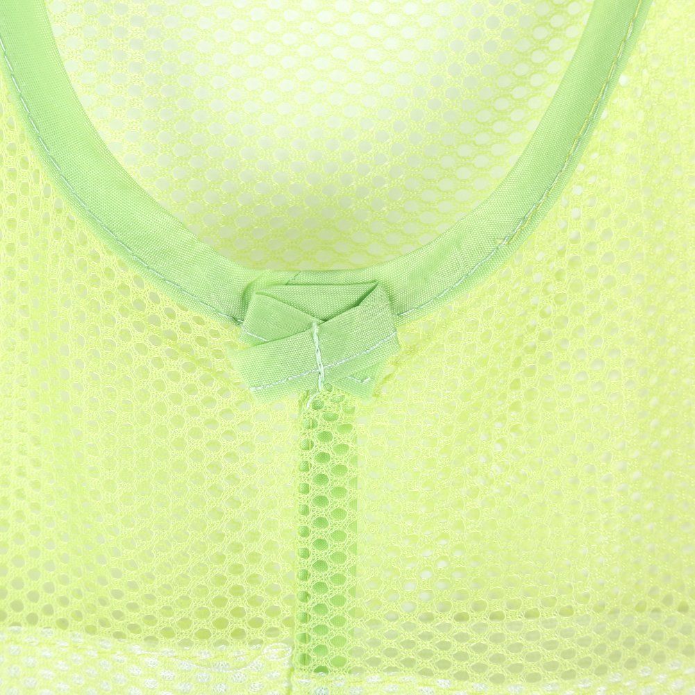 Clothespin Bag, Multi Purpose Hanging Mesh Storage Bag Clothespin Bag with Hanger for Socks Stockings Bra Underwear Bathroom