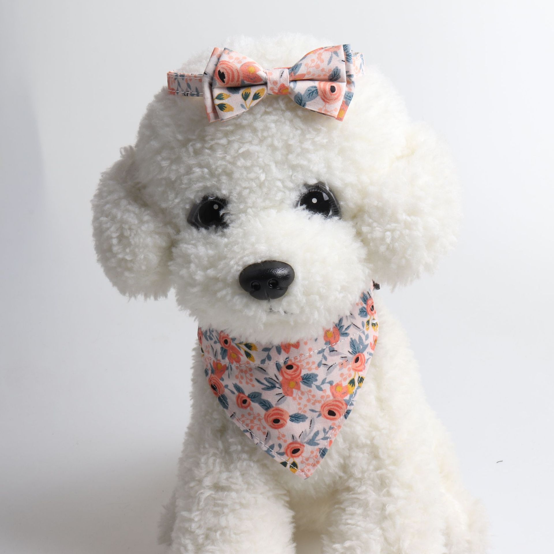 Cat Collars with Bells 2 Pack, Cute Flower Cat Collars , Breakaway Cat Collar with Bow Tie, Adjustable Cat Collar Accessories