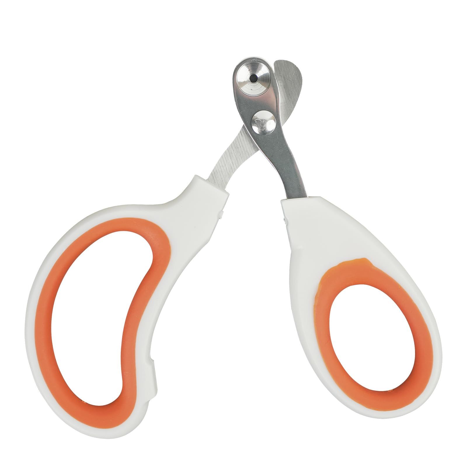 Cat Nail Clippers with Circular Cut Hole -Avoid Over Cutting Pet Nail Clippers -Sharp Angled Blade Professional Paw