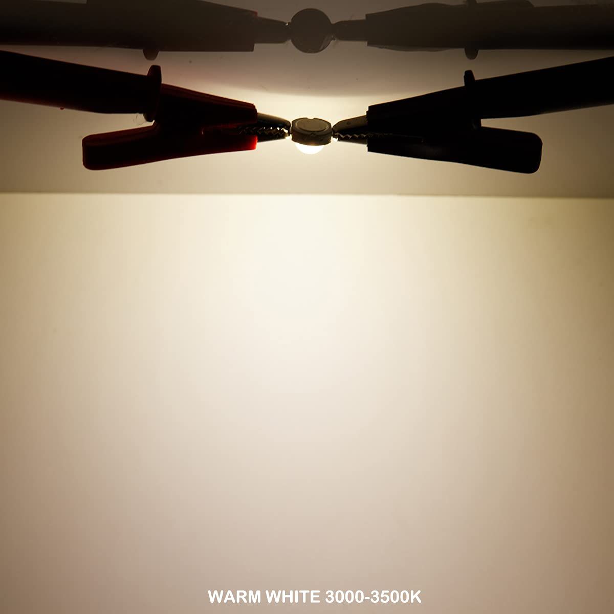 High Power Led Chip 10W Warm White (3000K - 3500K / Input 900mA / DC 9V - 11V / 10 Watt) Super Bright Intensity SMD COB Light