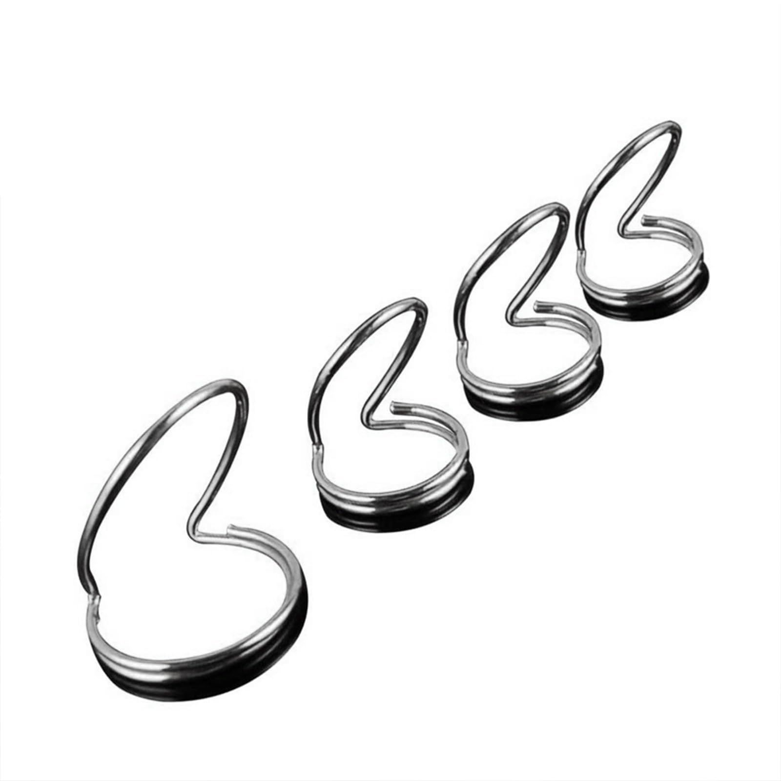 Butterfly Plectrums Guitar Picks, Metal Finger Picks For Acoustic Guitar, Finger Picks & Thumb Pick Set For Acoustic(Silver, 4Pcs)