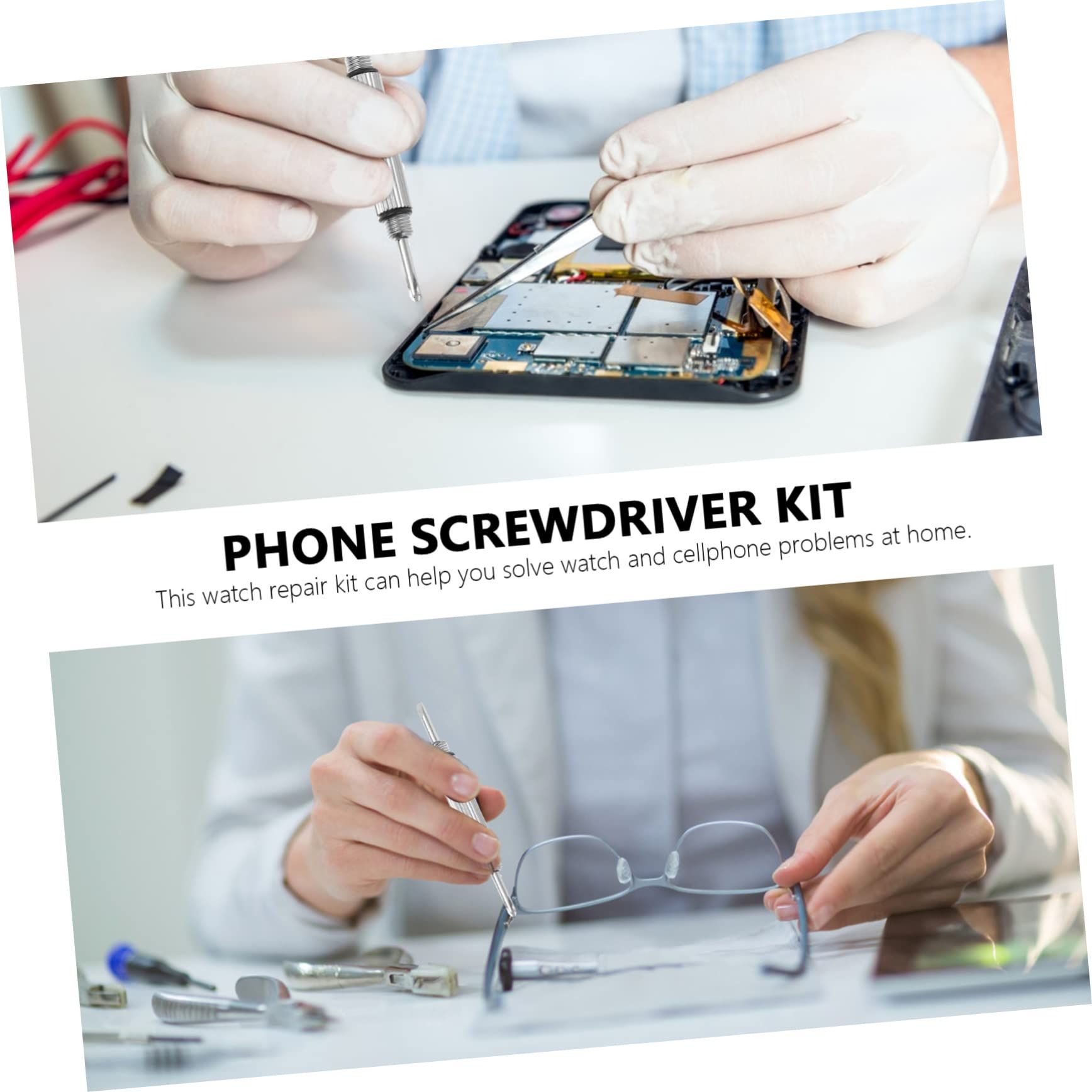 Screwdriver, laptop repair, mobile phone disassembly tool, watch battery kit, mini laptop, mini ring, toy tool, repair tool
