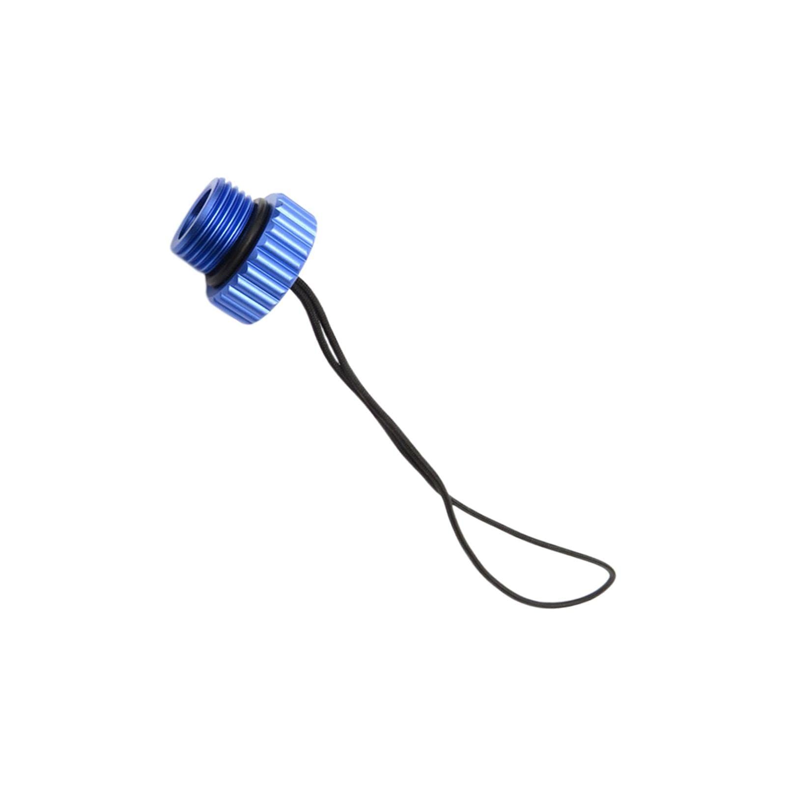 2pcs Scuba Diving Tank Valve Dust Plug , Portable Water Sports Protector Cap Equipment for First Stage Regulator