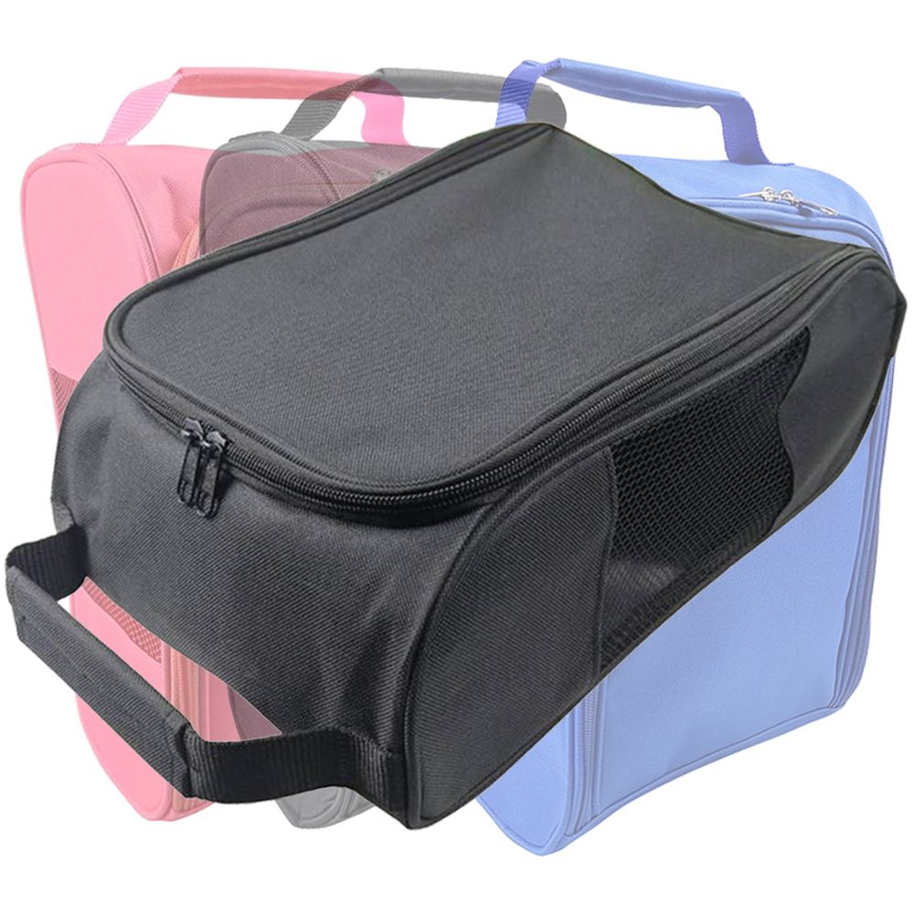 Golf Shoe Bag For Women Men Zippered Shoe Bags With Ventilation Golf Shoe Travel Bag For Tees-Socks Accessories Shoes Bag（3pcs）