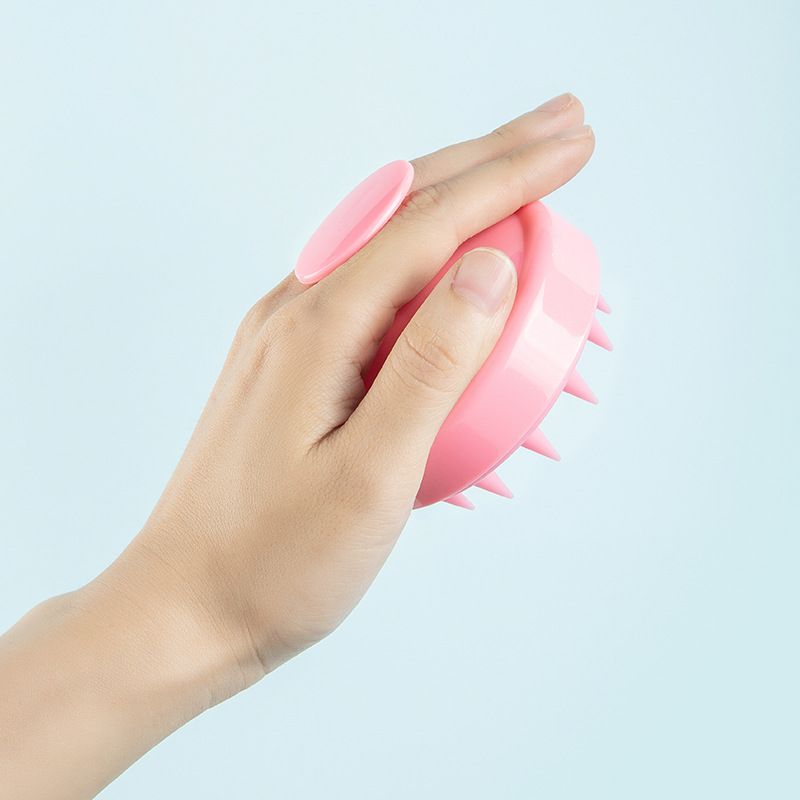 2 Pack Hair Scalp Massager Shampoo Brush with Soft Silicone Bristles for Dandruff Removal & Hair Growth, Scalp Scrubber for Scalp