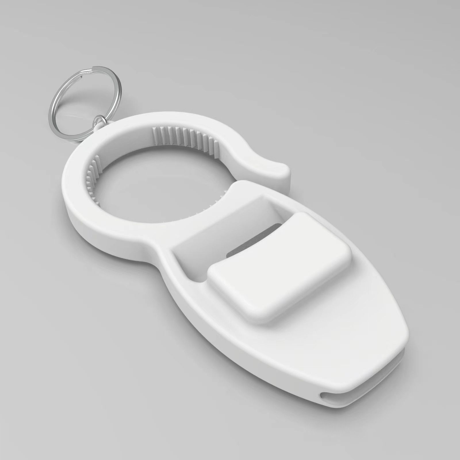 New 3 in 1 Multifunctional Bottle Opener for Drinks Set,Beer,Etc. Bottle Opener to Protect Nails, Comes with a Portable Pendant