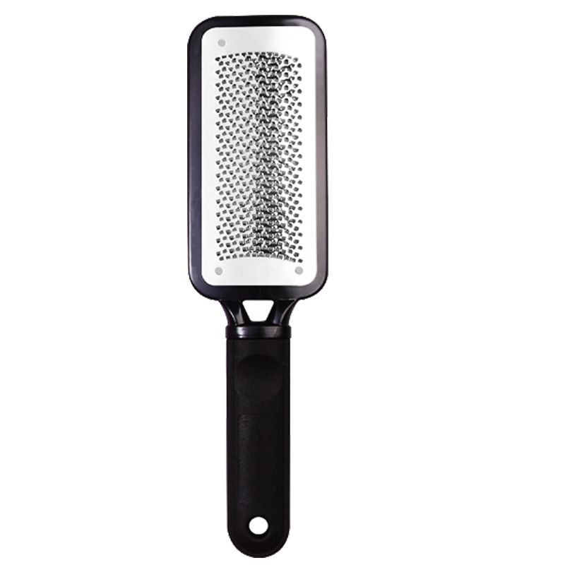 Foot Remover Foot Scrubber Dead Skin Remover Foot File Heel Scraper for Cracked Heels Foot Exfoliator （black）
