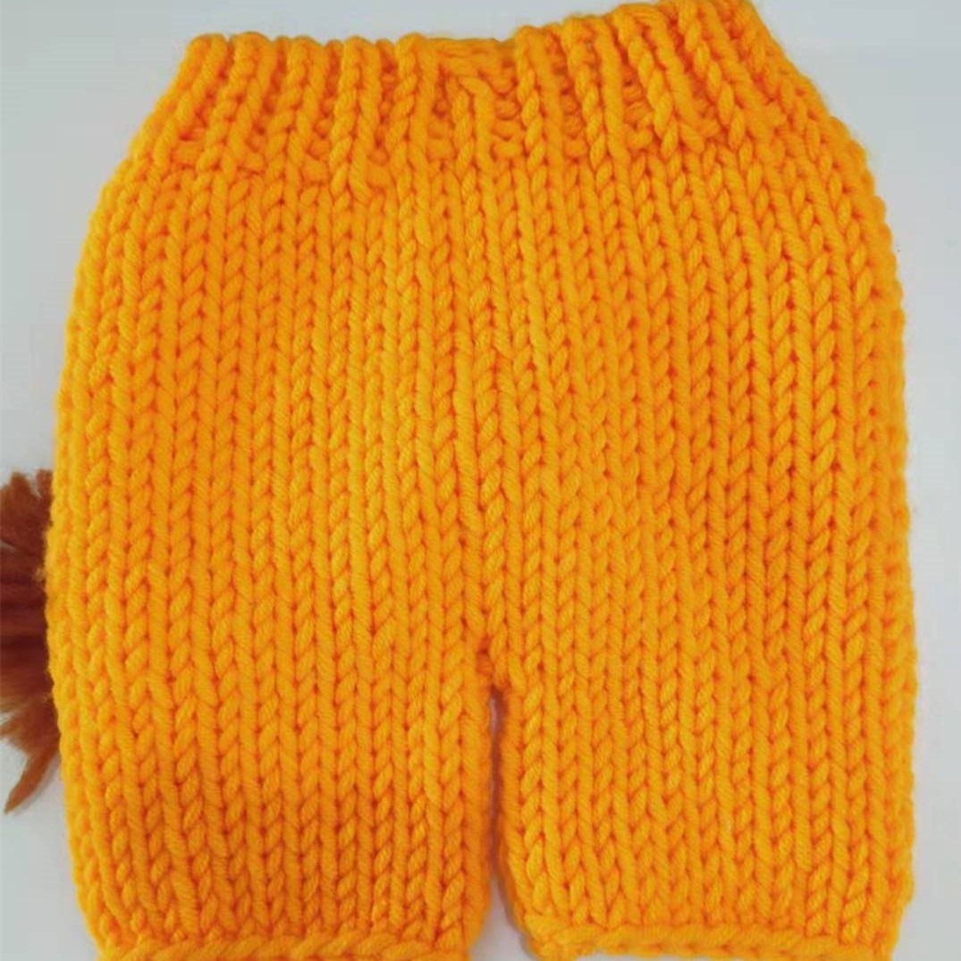 Newborn Photography Props Outfits Boy Girl Baby Crochet Outfits Handmade Infant Photo Shoot Knitted Baby Costume Sets