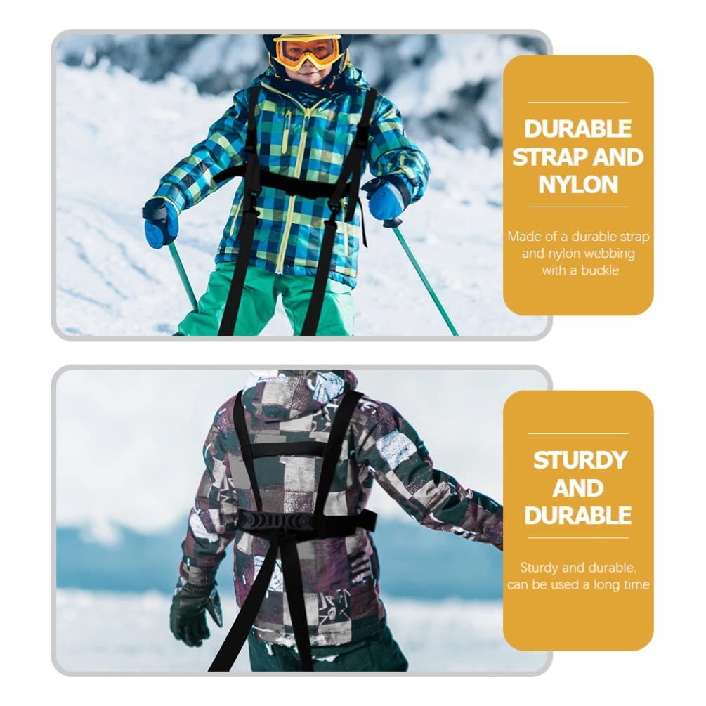 Training Belt Retractable ski Harness ski Teaching Strap Kids Skiing Harness ski Learning Harness Falling ski Harness Ski Leash