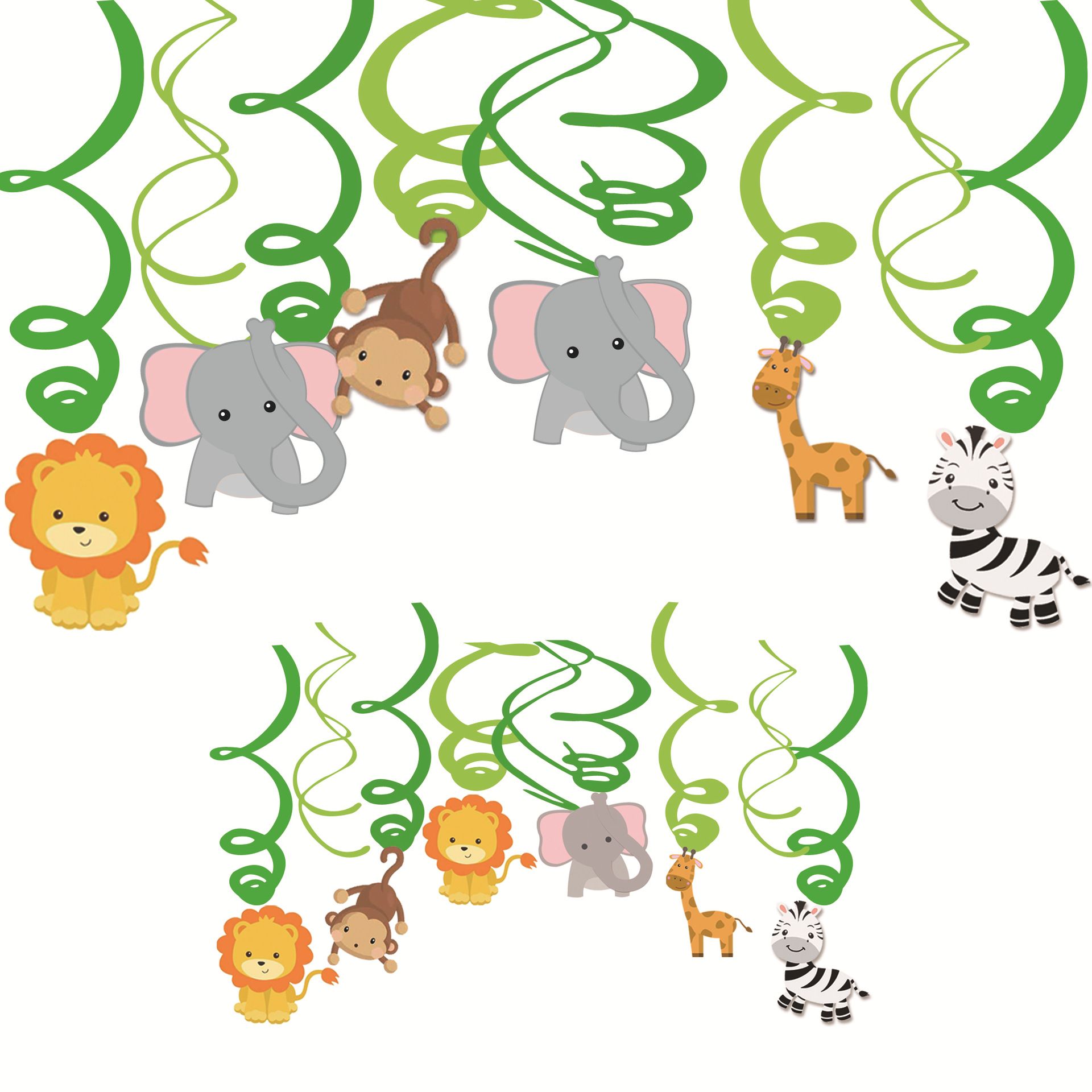 Happy Birthday Decorations Party Decorating Supplies First Birthday Decorations Kids Children （2 set）