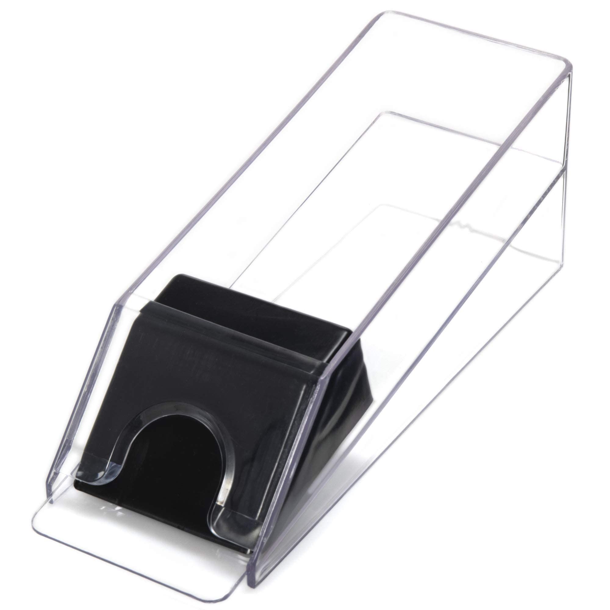 Casino Grade Acrylic Dealer Shoe for Gambling Games, Family Game Night Shoe Collection|Clear Casino Grade Acrylic for Poker Deck