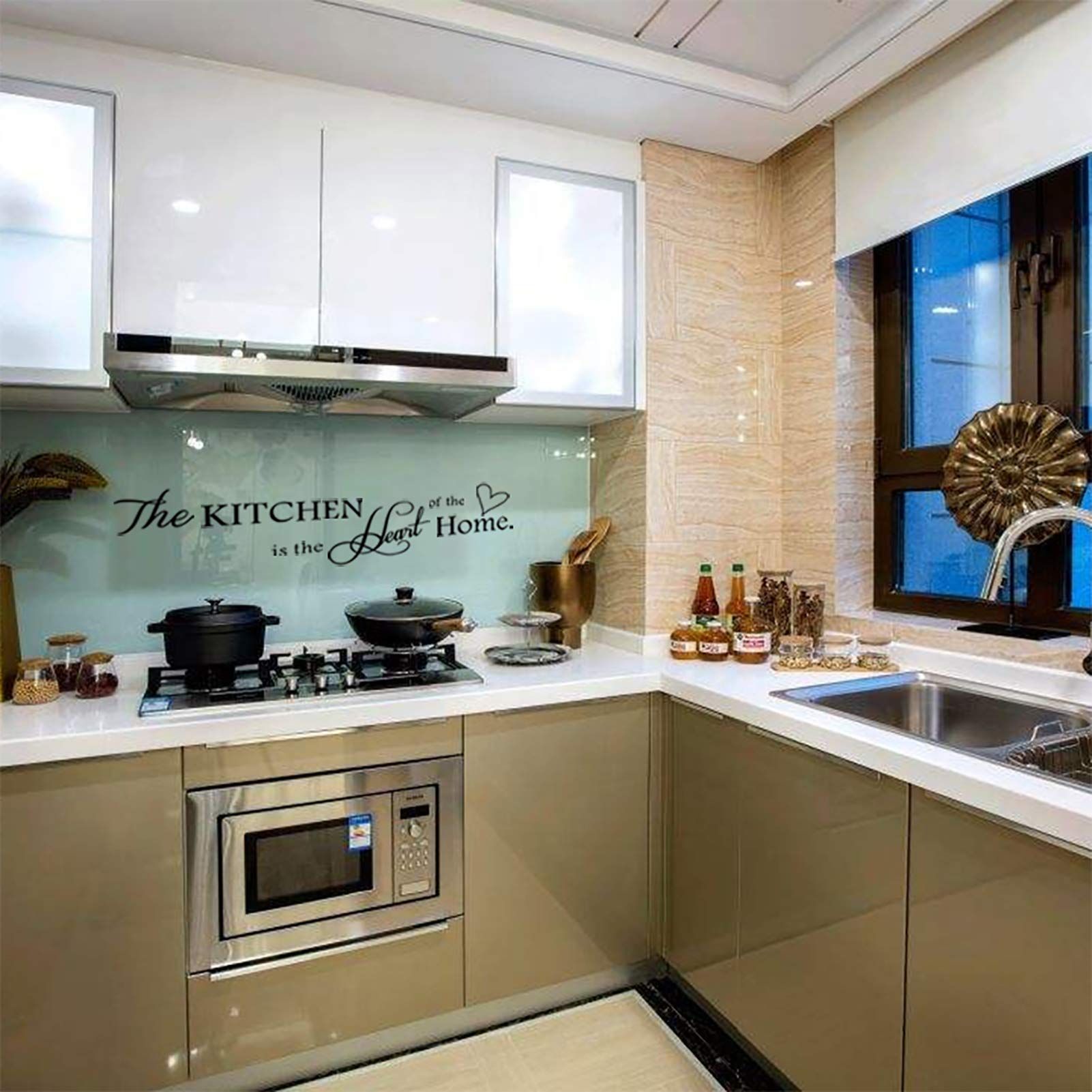 Wall Stickers Kitchen & Dining Room Wall Decal Vinyl Home Décor EASY TO APPLY WIDE RANGE APPLICATION