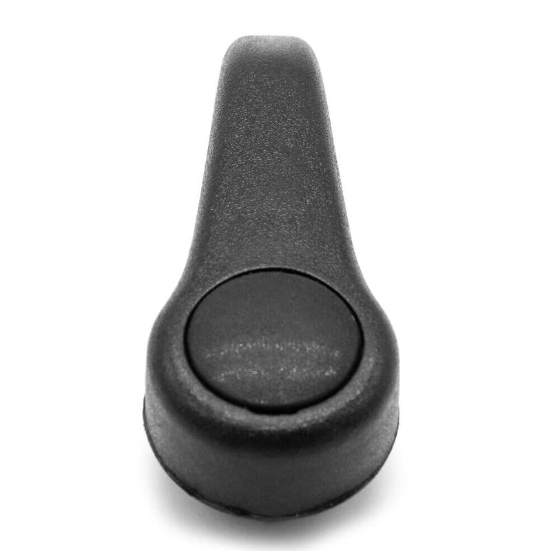Black 1 Pair Seat Adjustment Lever Pull Handle Compatible for Renault Stable characteristics, high reliability.