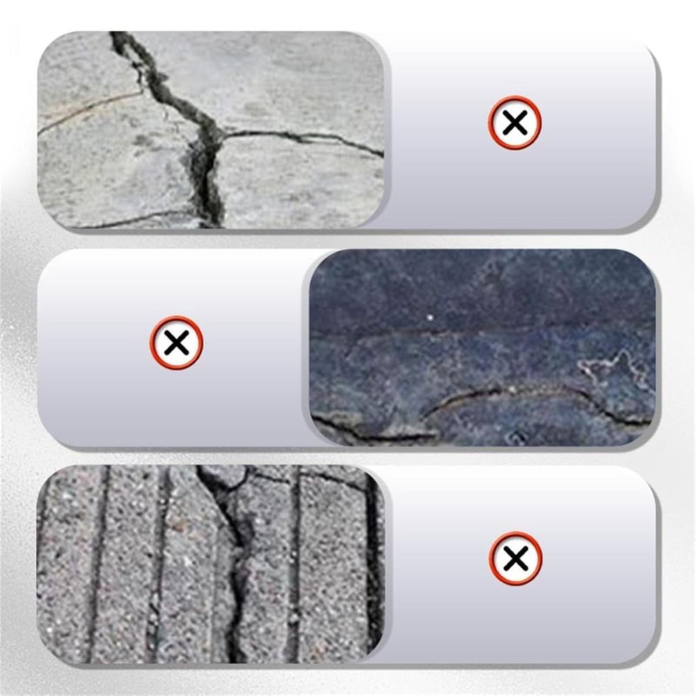 Heavy-Duty Concrete Crack Repair Adhesive, Concrete Sealer Outdoor Waterproof, Quick-Drying Waterproof Sealing Adhesive, for Home Repairs, Construction Projects, and Renovations