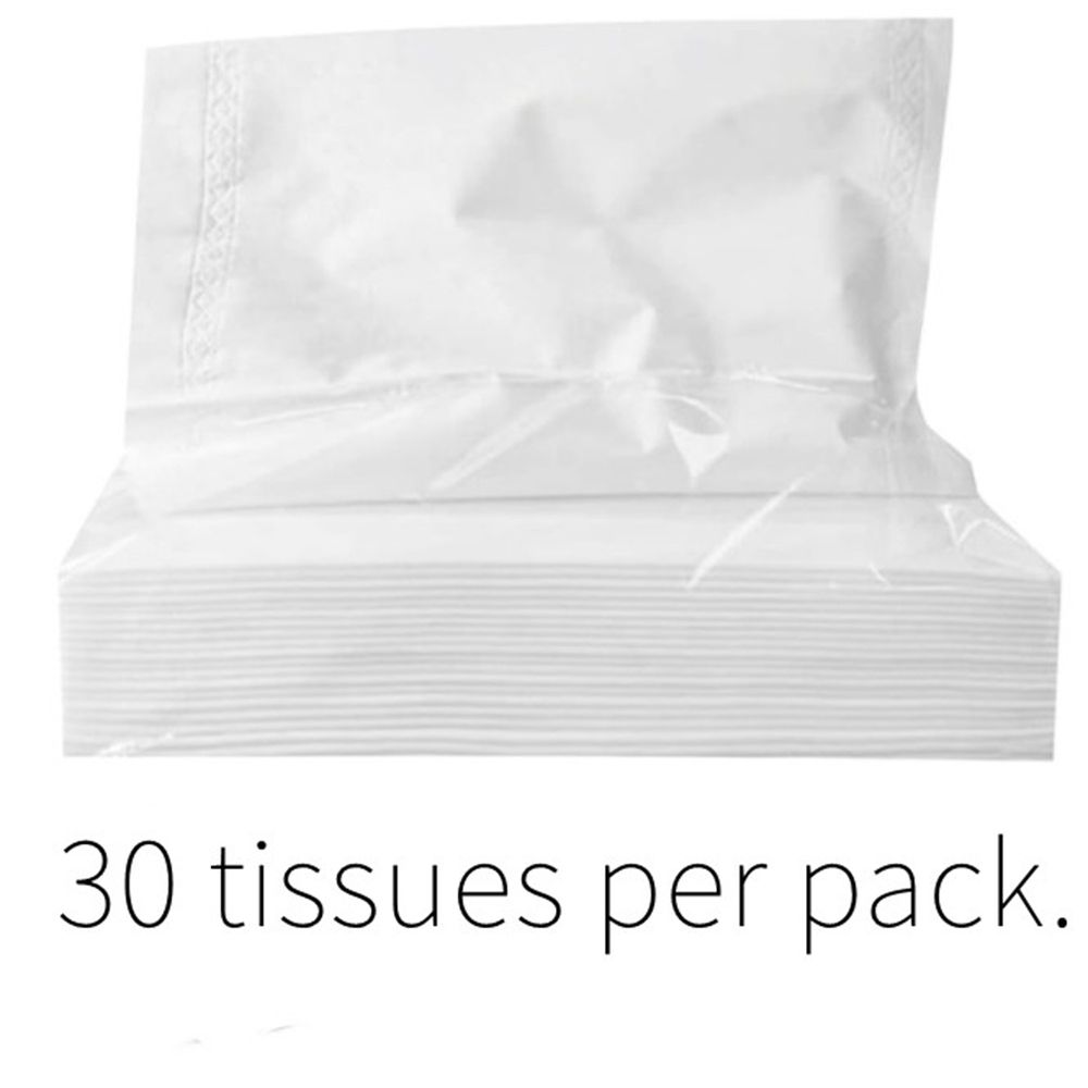 Car Tissue Refills,8 Pack Facial Tissues,Disposable Car Travel Size Tissues,Facial Tissue for Car Visor Holder,30 Sheets per Pack