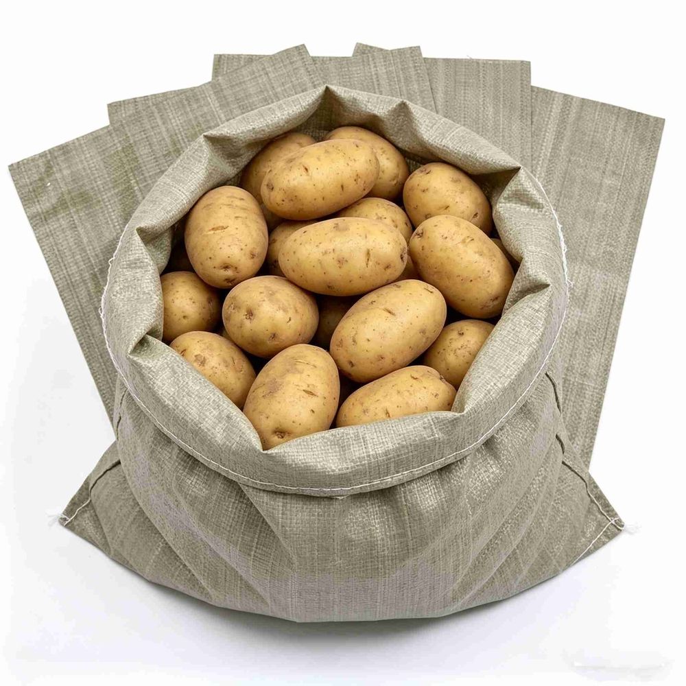 5Pcs Potato Sack Race Bags, 24"x40" Outdoor Lawn Games for Adults and Kids, Large Gunny Sacks Burlap Bags for Outdoor Sports Games, Birthday Parties, Outdoor Family Gatherings, Barbecues