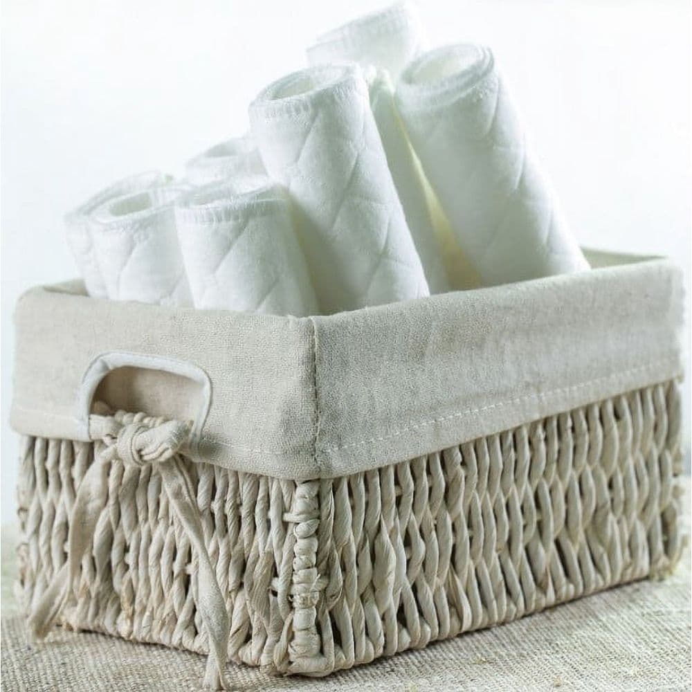 Artrylin Prefold Cloth Baby Diapers Cotton 3 Layer Gauze Diapers, High Absorbent& Breathable, Washable& Reusable Fit Newborn Babies to Toddlers 46*17cm /18.1'*6.7'