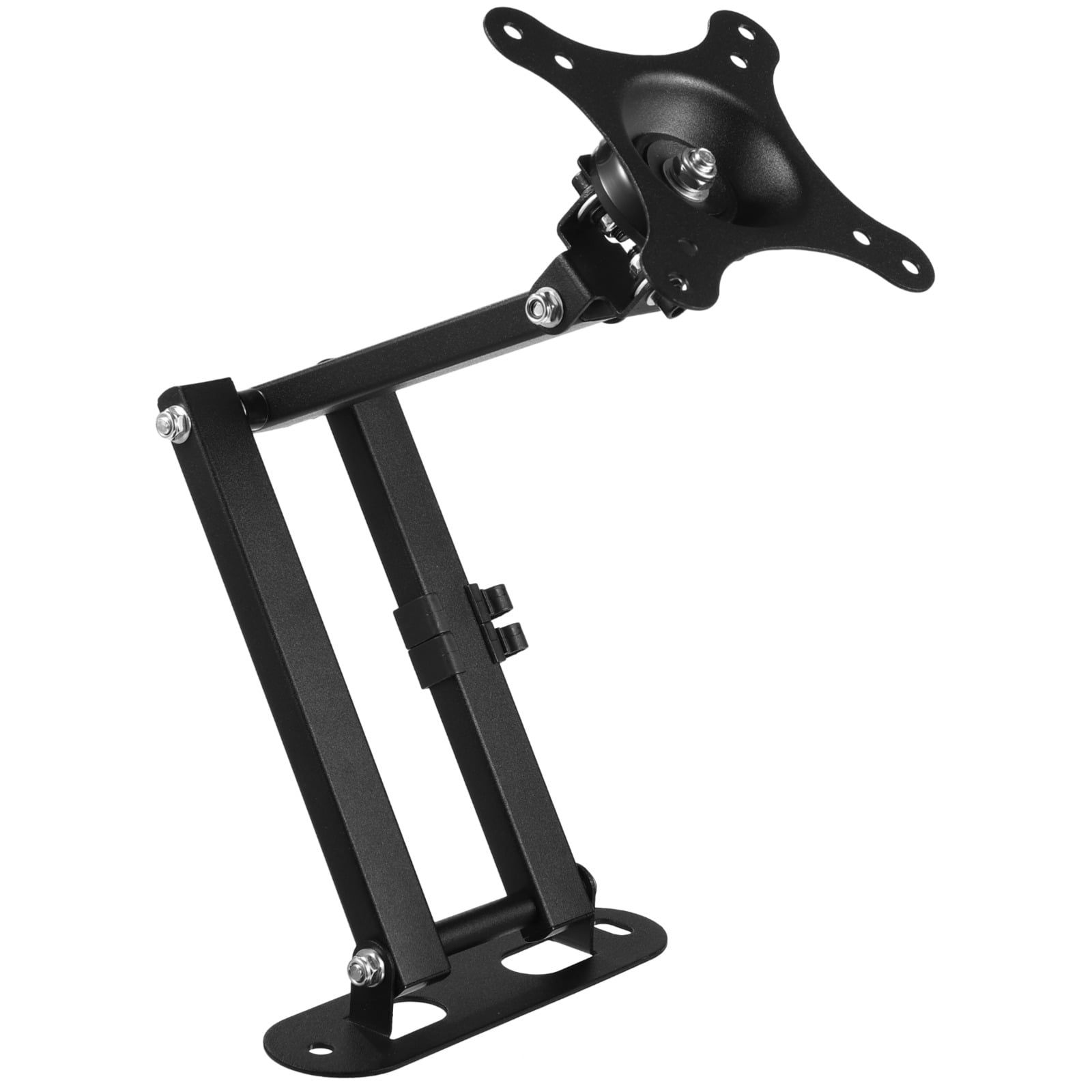Wall Bracket for 15" to 28" Monitors, Adjustable Mounting Bracket with 3.5" to 16.5" Extension, Rotate 360 Degrees, Tilt up and down, Swivel Side to Side