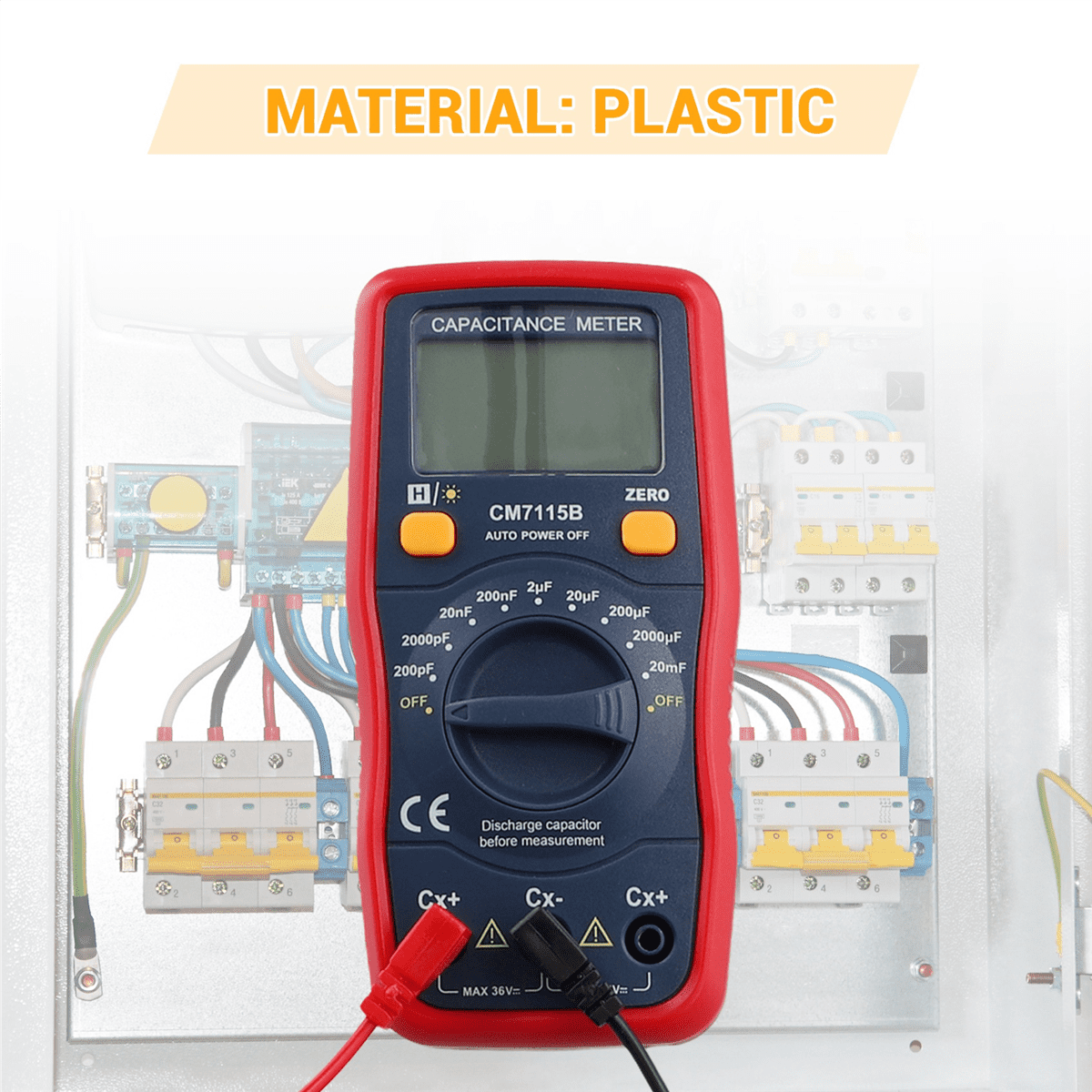 Digital Capacitor Test Capacitance Meter Digital Capacitance Meter No Discharge Capacitance Meter