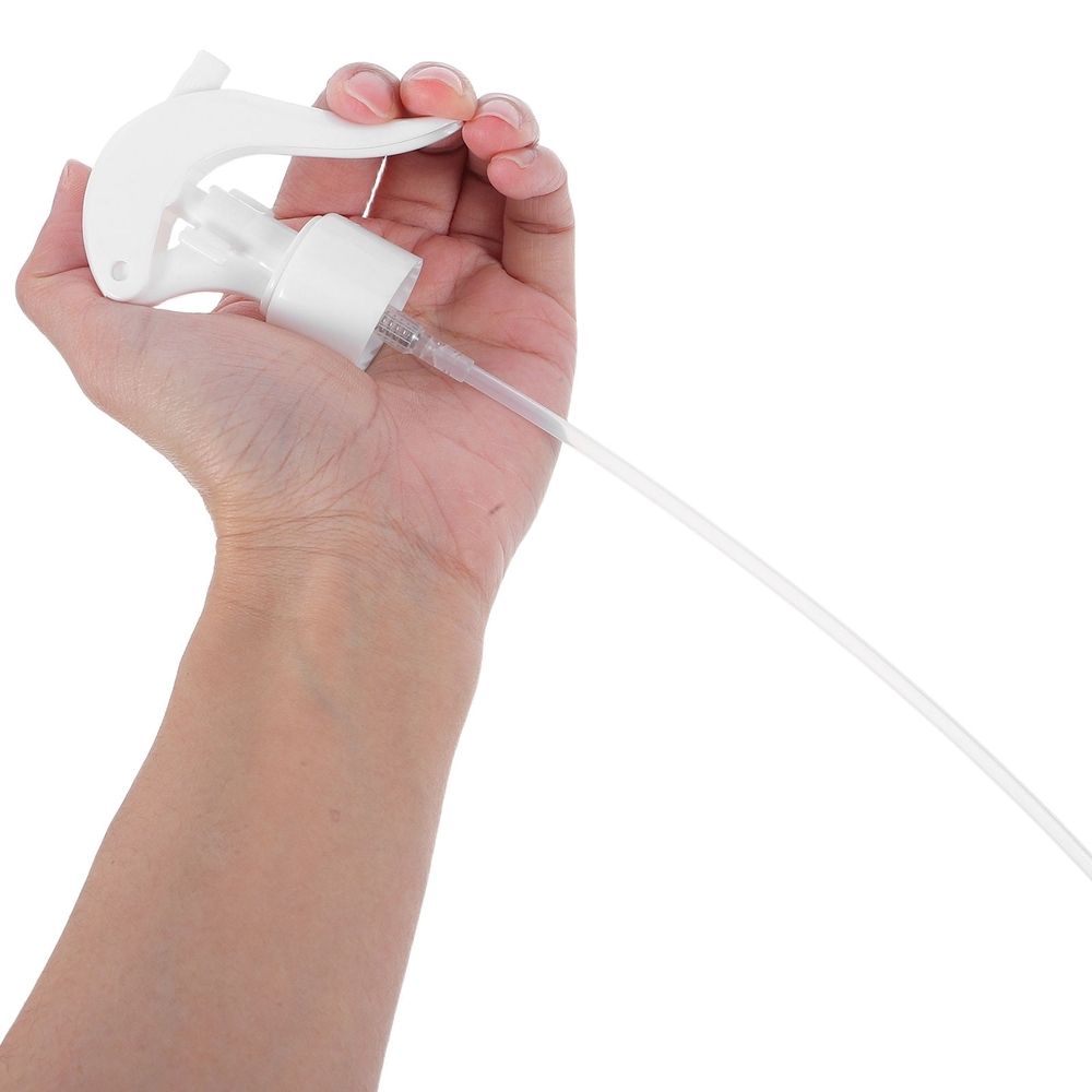 Car Owners 12Pcs White Trigger Spray Nozzles for Car Detail and Water Cans with Plastic Material