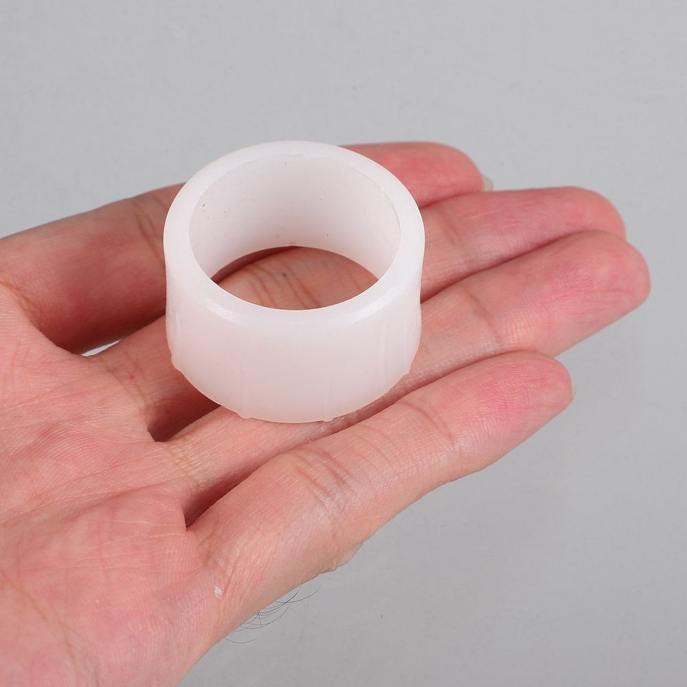 Reducing Bushings for Grinders White Plastic Versatile Operation 12Pcs