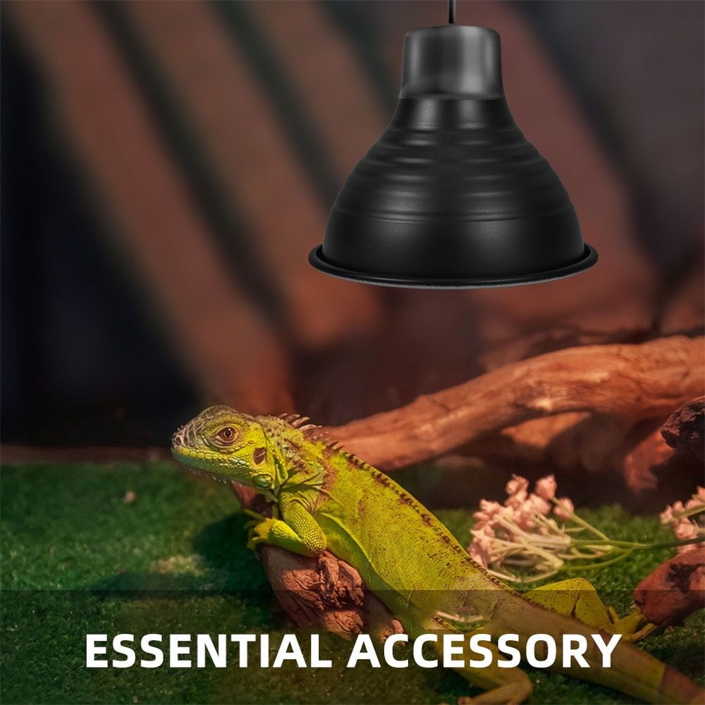 Reptile Dome Lamp Cover Multi-Color Iron for Decor High Efficiency Heating 2Pcs