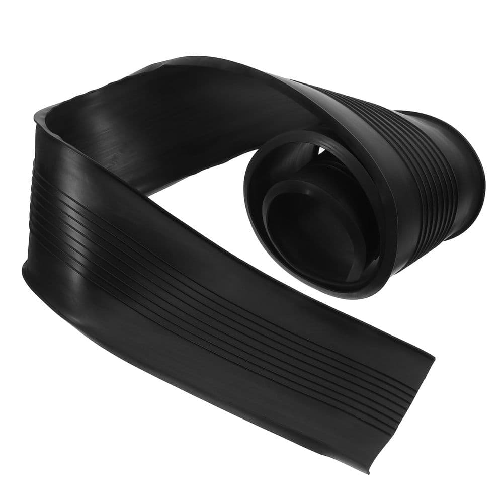 Garage Door Seal Rubber Weatherproof Strip Easy to Install Black 100cm