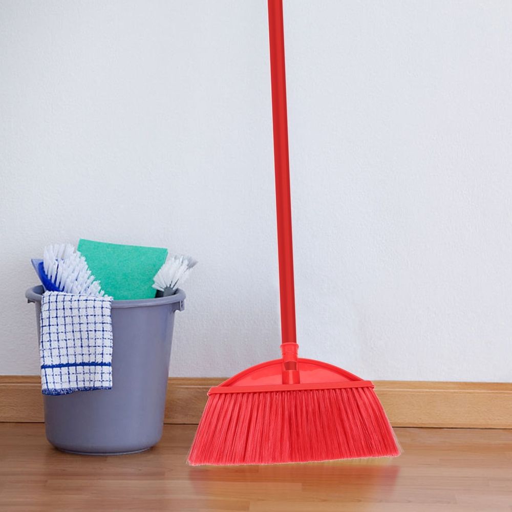Household Kitchen Plastic Broom Head Replacement Part for Versatile Sweeper and Floor Use