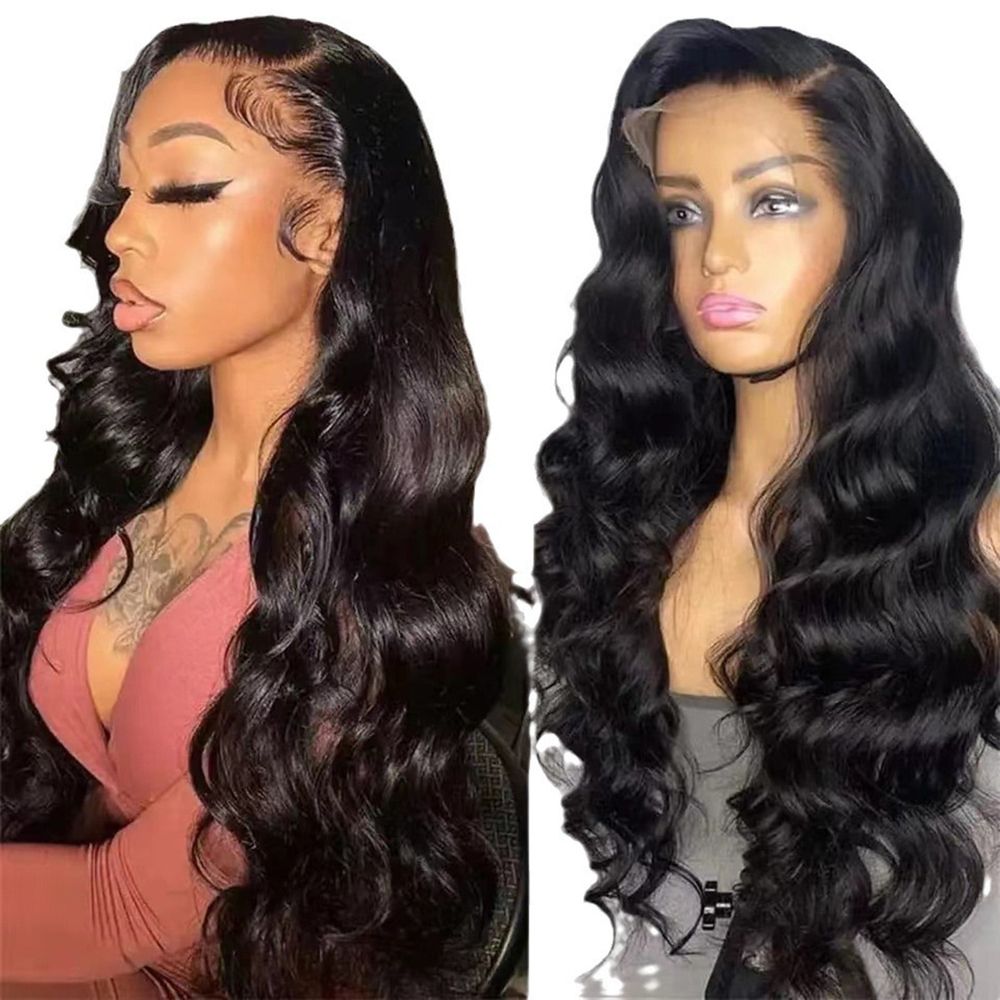 Women's Wavy Long Curly Hair With Wavy Medium Parted Wavy Full Head Long Curly Hair