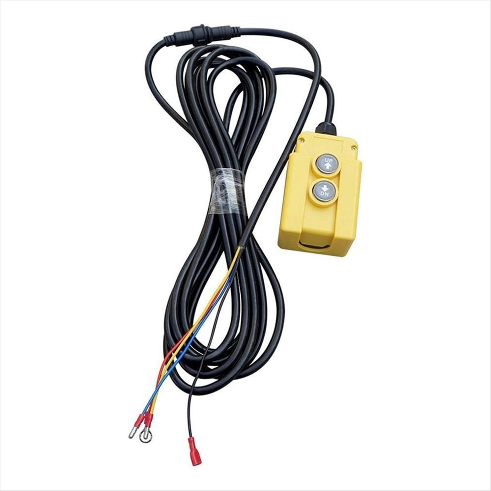 4 Wire Dump Trailer Remote Control 12 Volt 4 Wire DC for Single Acting Hydraulic Power Pump Unit