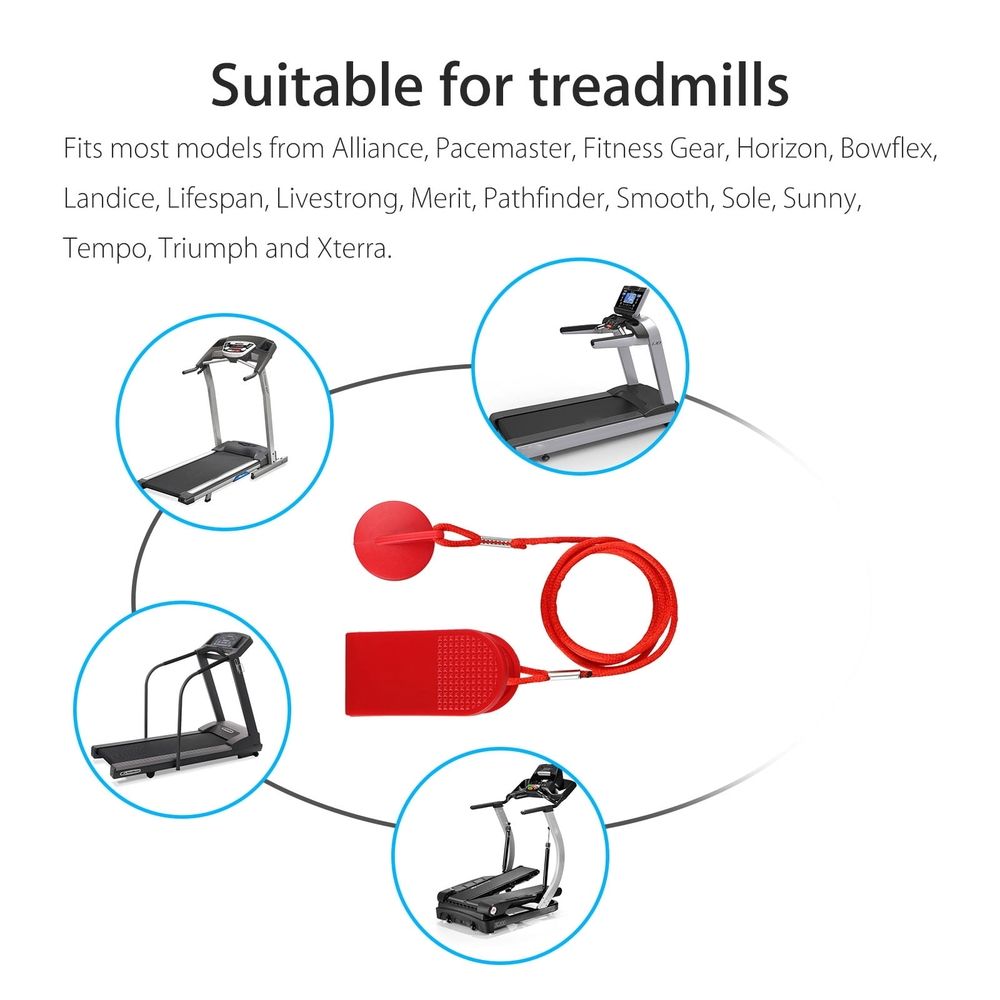 Treadmill Safety Key, Universal Magnet Safety Key, Treadmill Magnet Security Lock Fits for All NordicTrack, Sole, Weslo, Weider, Epic, Freemotion and Healthrider Treadmills