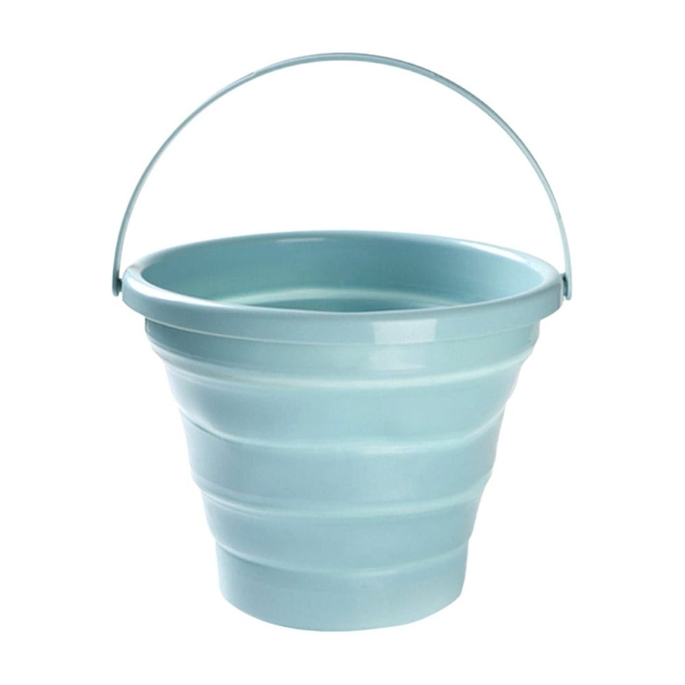 Portable Foldable Water Bucket Collapsible Pail Compact Storage Bucket for Car Fishing Camping Beach Travel Home Water Container Washing Cleaning Outdoor Utility Bucket Space Saving Gear