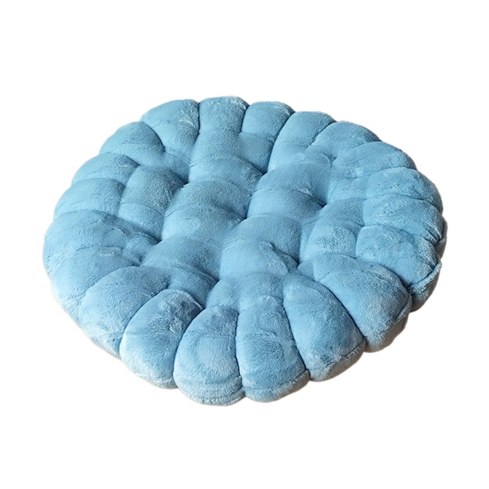 Round Floor Cushion, 15.75x15.75x3.94in Soft Insulation Seat Pad, High Resilience Lazy Back Cushion for Living Room Bedroom Leisure Area, Green