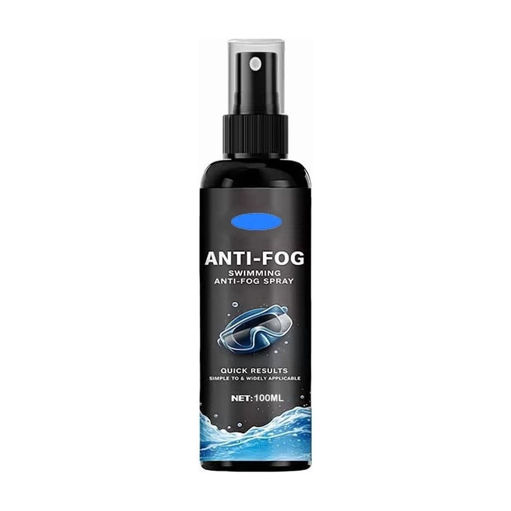 Long Lasting Anti Fog Spray 50ml, Defog Protection Liquid for Swim Goggle Eyeglass Ski Mask, Streak Free Lens Care Spray for Sports Gear Accessories