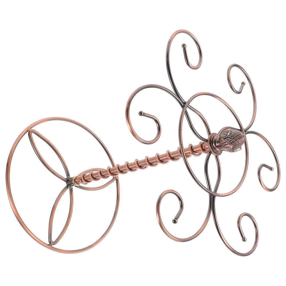 Tabletop Wine Glass Rack Holder Iron Hanging Display Stand for Wine Cups and Glasses