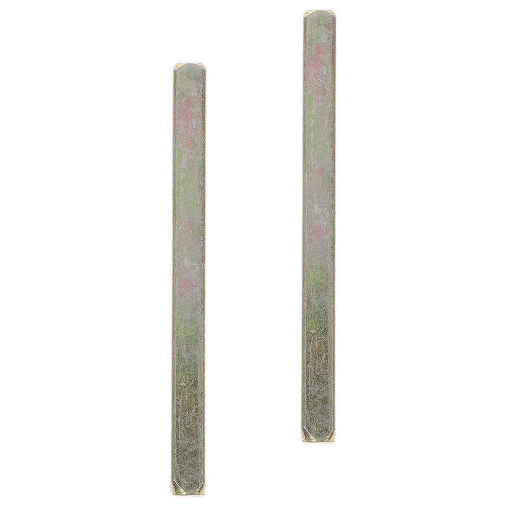 2Pcs Golden Door Knob for Old Style Doorknob Replacement 3.1In