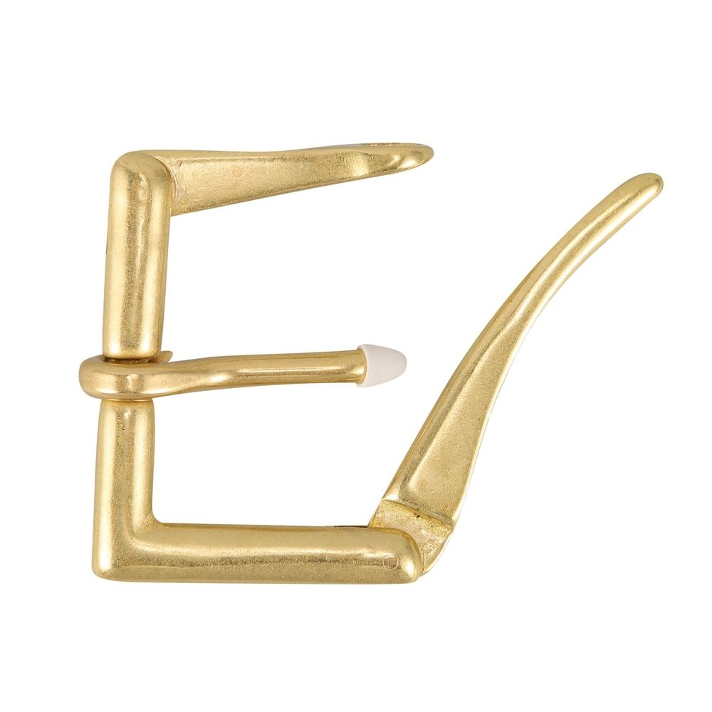 Adjustable Brass Belt Buckle with Pin Fastener, Replacement for and Fabric Belts