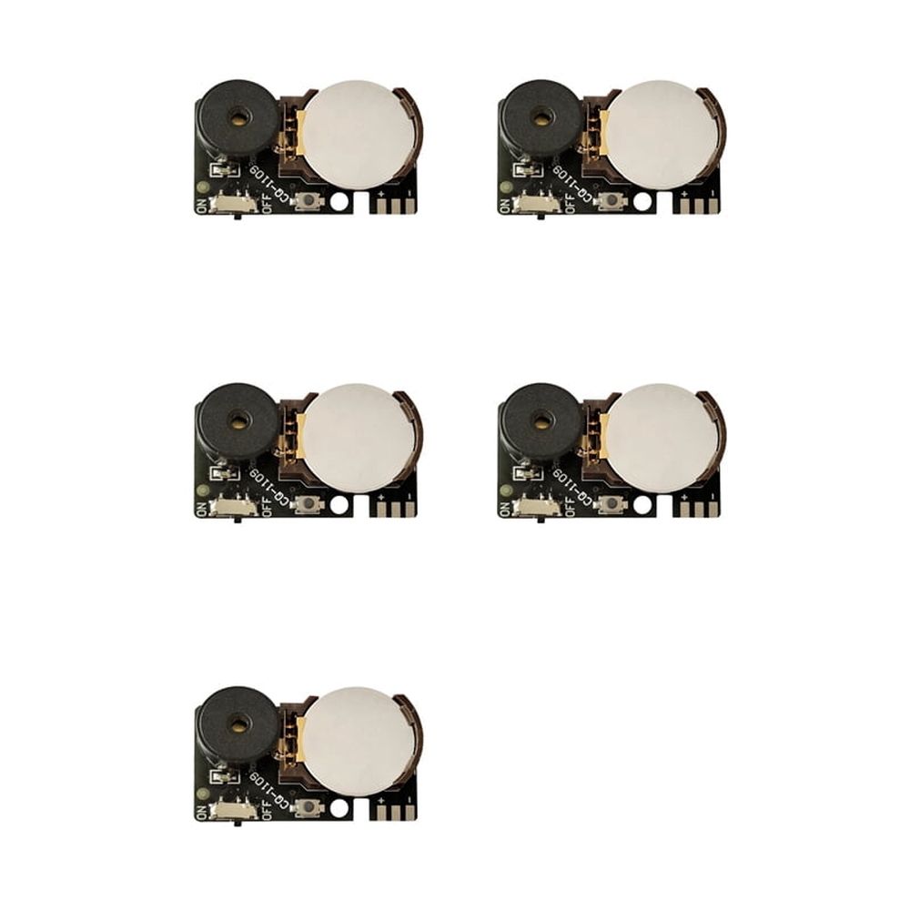 5PCS Cricket Noise Maker Prank Annoying Noise Maker Annoying PCB Beeping Hidden Prank Sounds Intervals Noise Black