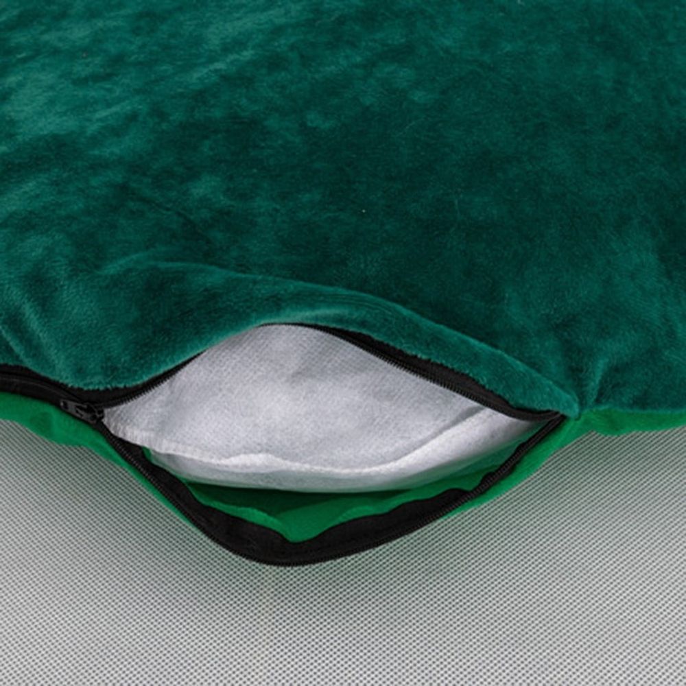 Christmas Tree Dog House, Cozy Dog Cave Pet Sleeping Bed Puppy Tent with Removable Cushion, Pets Bed for Medium Dogs Cats Xmas Decoration, (Green, M Size 17.71in)