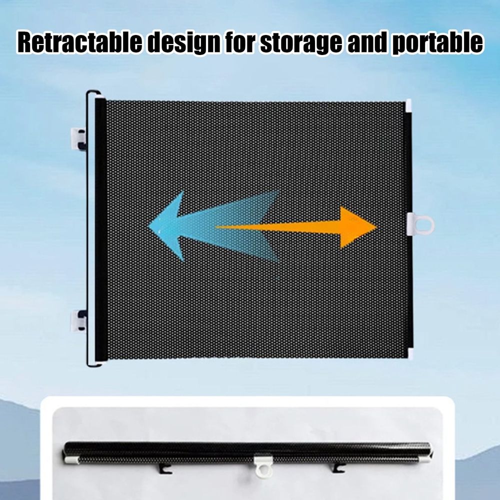 Retractable Pet Gate for Dogs and Cats,Portable Stair & Hallway Safety Barrier with Reinforced Design - Dog Proof Gate for Kitchen,Porch,Indoor Outdoor Use (19.69 x 49.21 inches)