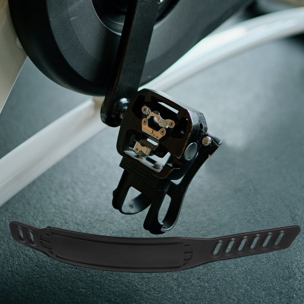 Universal Exercise Bike Pedal Straps for Home & Gym Cycle, 1 Pair, 1.7x12 Inch